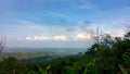 Rare cloud shapes forming abstract patterns in the Majalaya area of Ã¢â¬â¹Ã¢â¬â¹West Java this afternoon